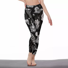 Load image into Gallery viewer, Witchcraft Leggings (Black & white)