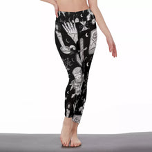 Load image into Gallery viewer, Voodoo Leggings (Black & White)