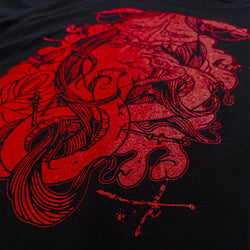 "Red Geisha" Hoodie - Stoned Cult Apparel